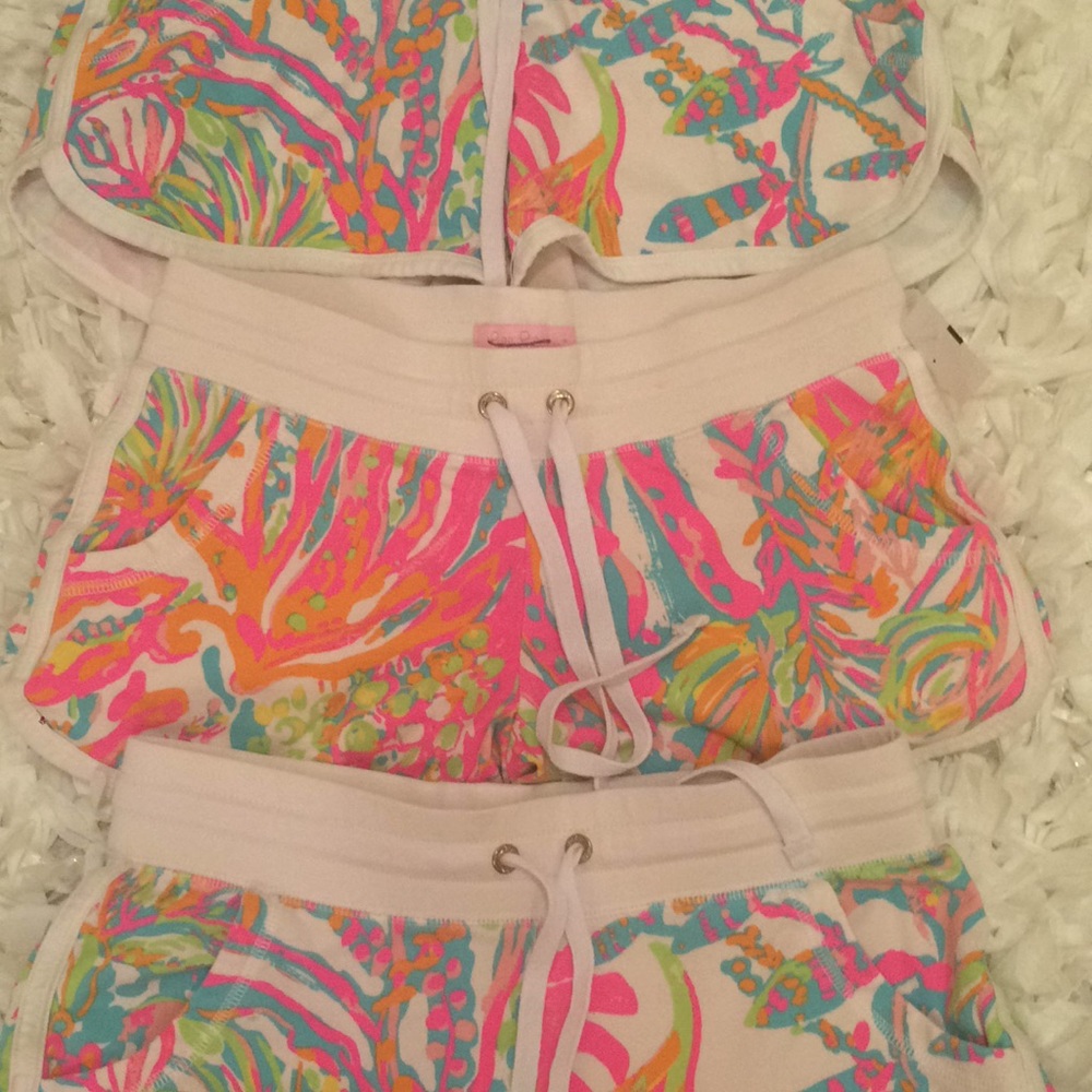 LAST PAIR Lilly Pulitzer XXS Chrissy Beach 🏖sz 00 - Picture 5 of 8